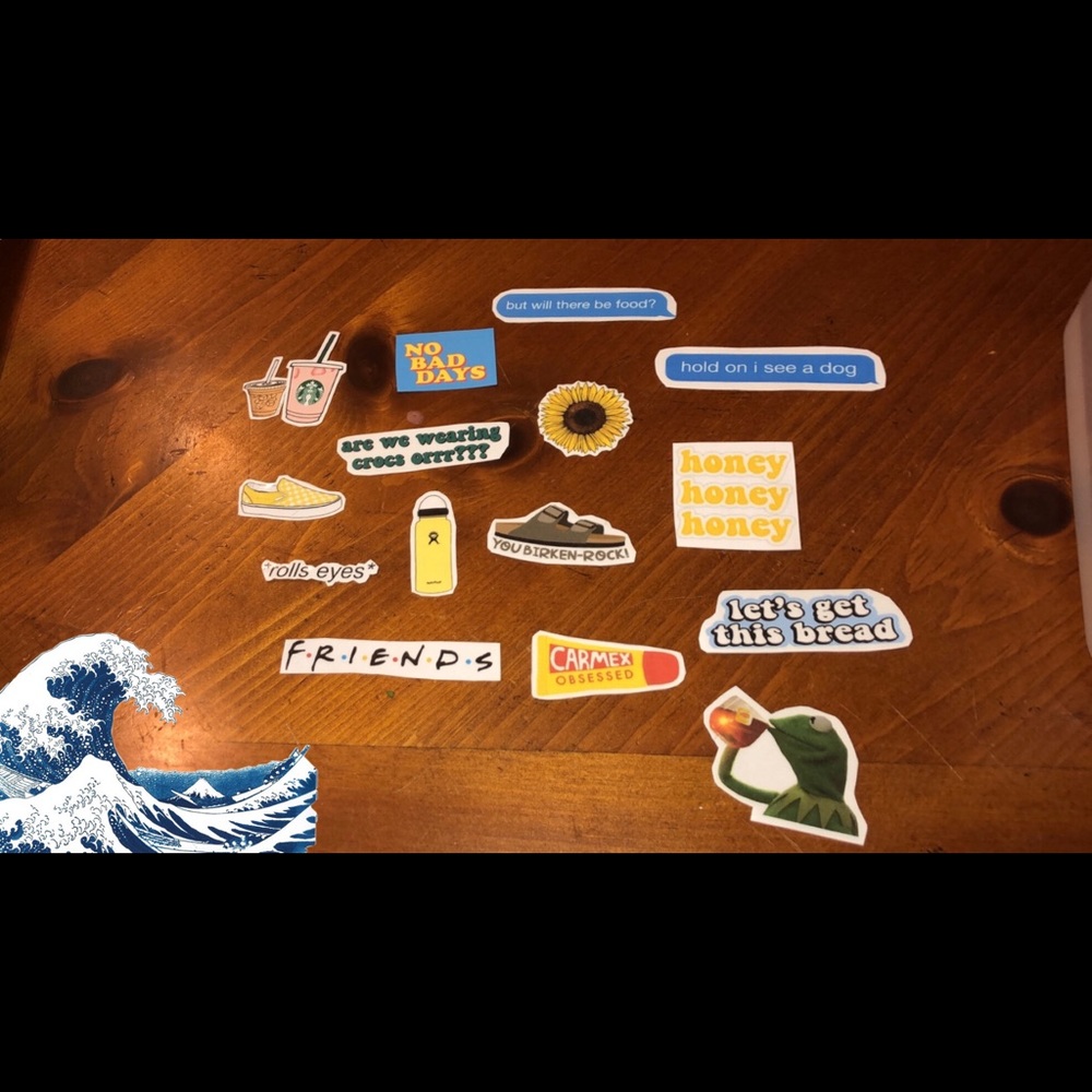 hydroflask sticker bundle
